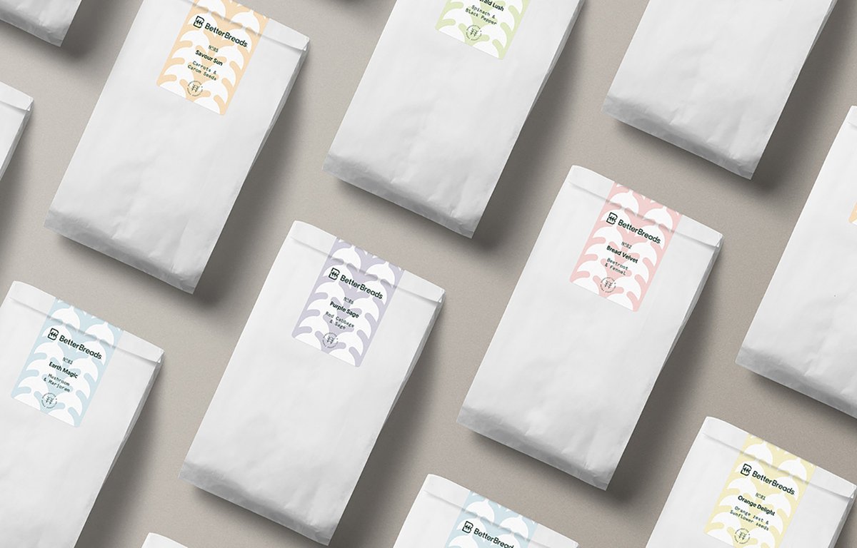 （食品）素食面包店品牌vi設計—Better Breads 圖標案例，vi設計，視覺形象vi設計，食品vi設計，圖標設計，素食面包店品牌vi設計，vi品牌策劃，深圳vi設計，左右格局