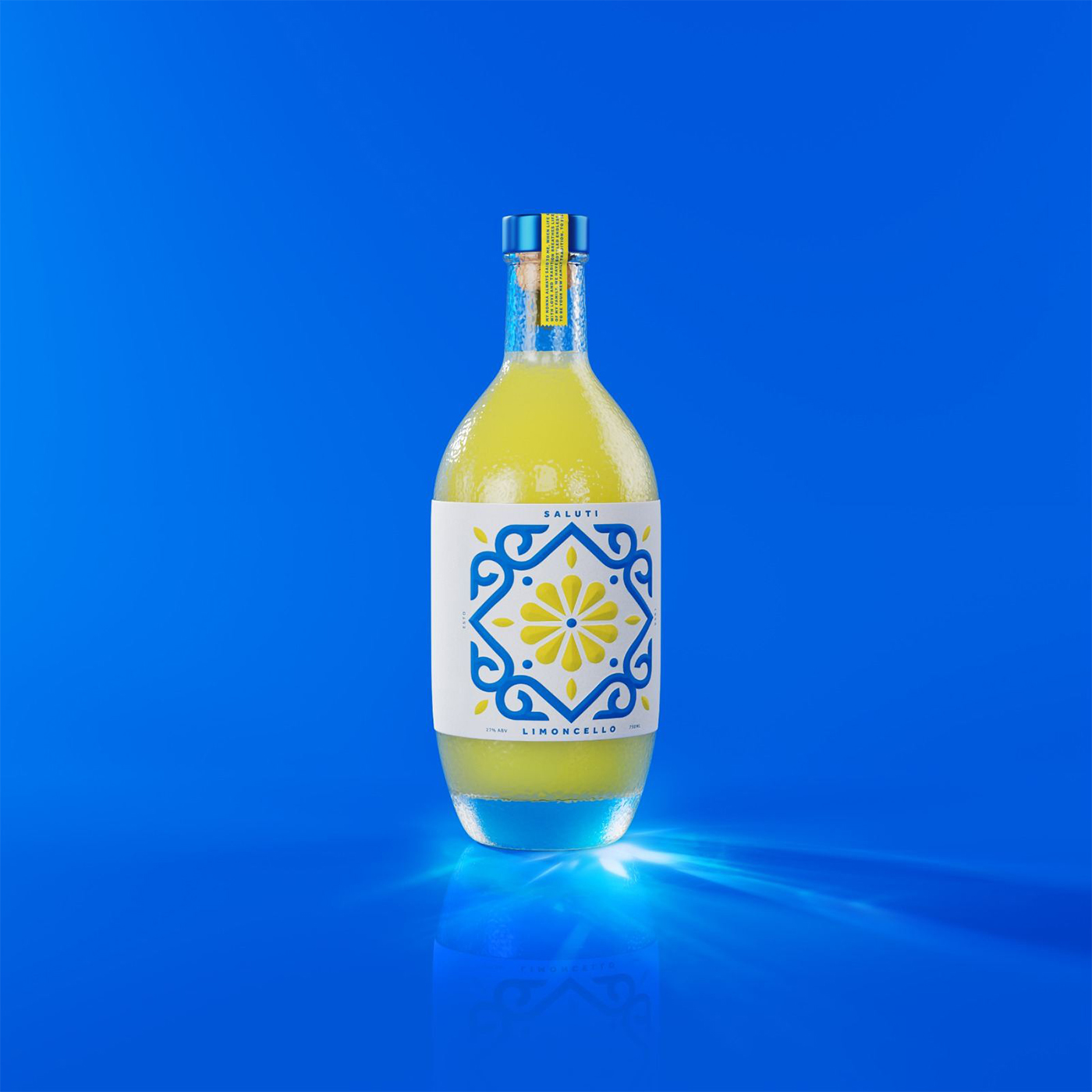 檸檬酒的包裝設計