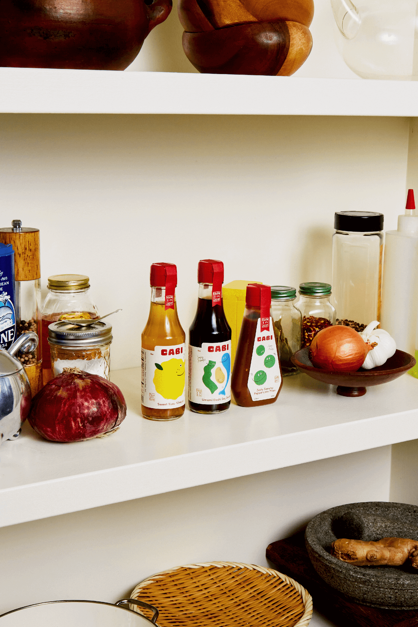 日本調味品品牌Cabi的品牌包裝設計希望您回到廚房享受一點樂趣