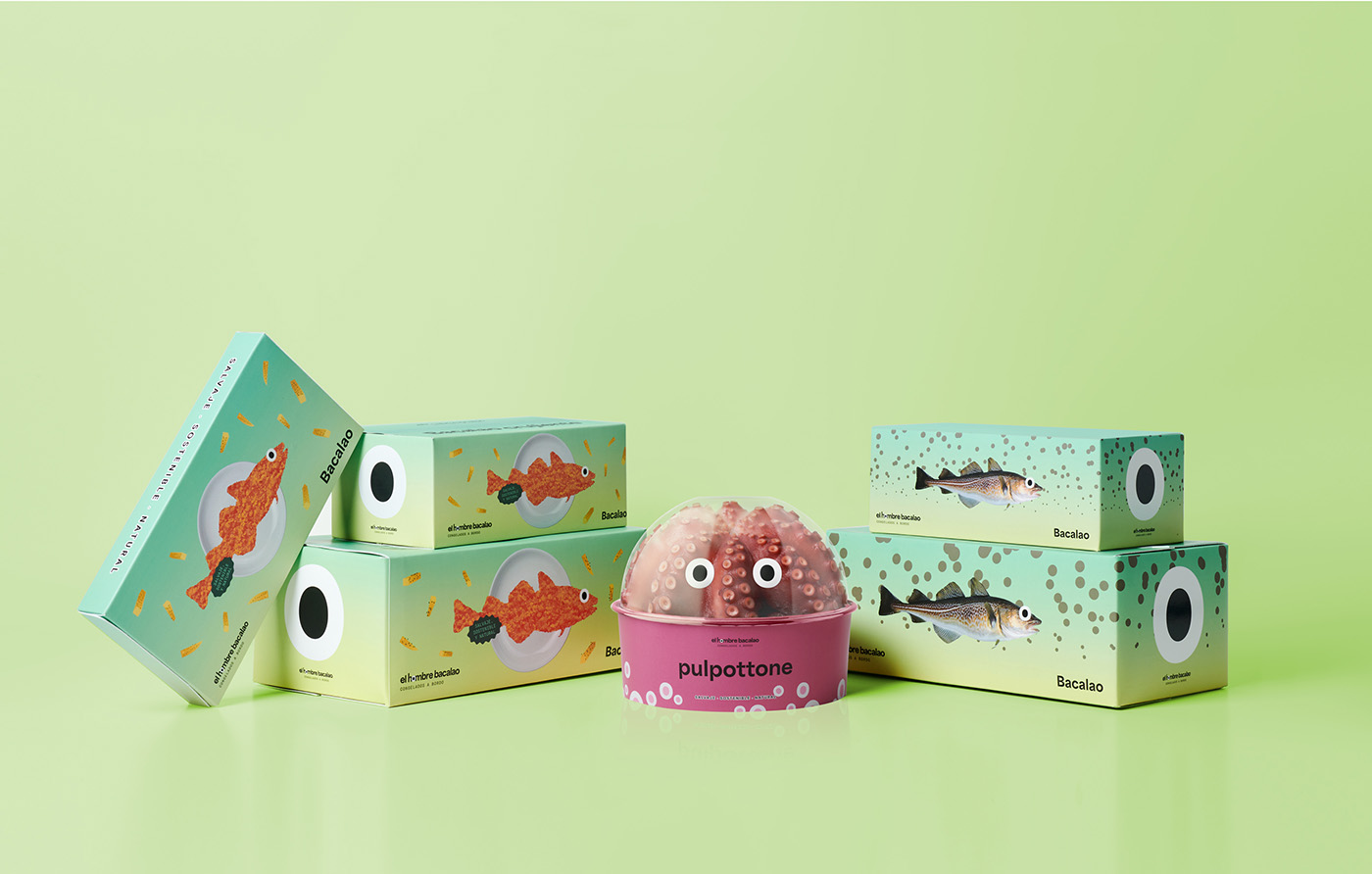 品牌包裝設(shè)計(jì)：鱈魚人的品牌包裝設(shè)計(jì)平衡了機(jī)智與優(yōu)雅